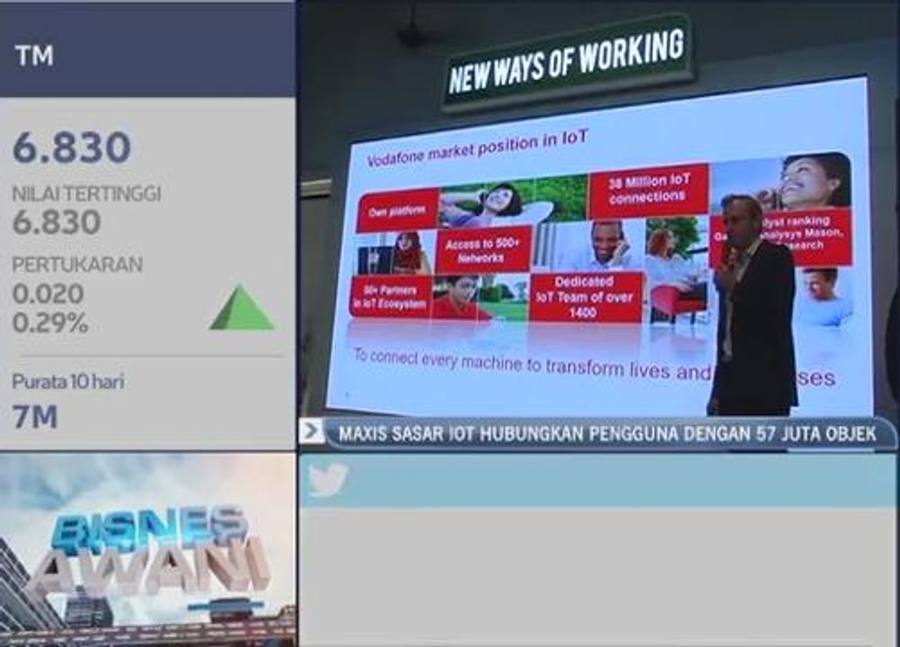 Maxis sasar IOT hubungkan pengguna dengan 57 juta objek
