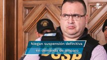 Nuevo revés a Javier Duarte; niegan amparo contra cualquier orden de captura