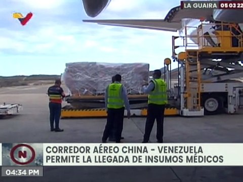 Entérate | Arriban a Venezuela más de 60 toneladas de medicinas e insumos provenientes de China