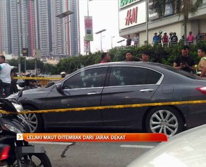 Lelaki maut ditembak dari jarak dekat