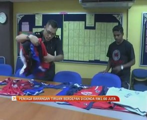 Peniaga barangan tiruan berdepan didenda RM1.66 juta