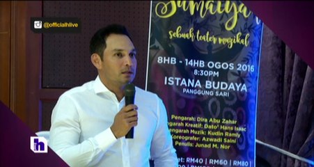 Datuk Hans Isaac kembali aktif berlakon