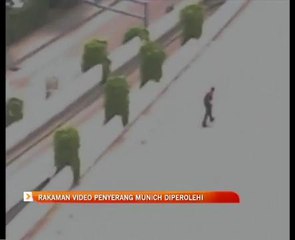 Rakaman video penyerang Munich diperolehi