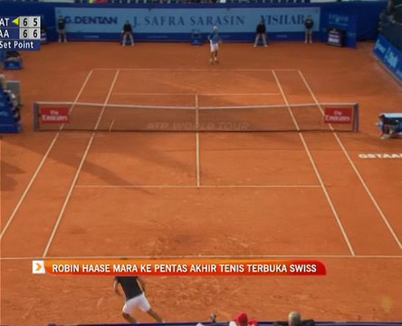 Robin Haase mara ke pentas akhir Tenis Terbuka Swiss