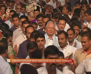 Jaminan kerajaan bela kebajikan kaum India terbukti