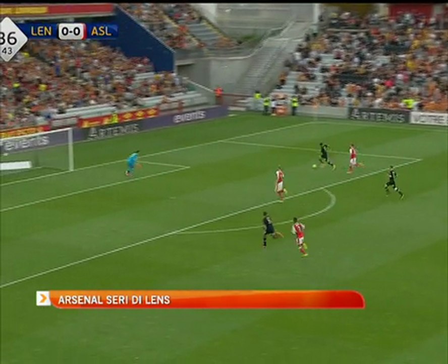 Arsenal seri di Lens