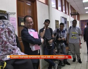 Pesara tentera diperintah bela diri 1 September ini