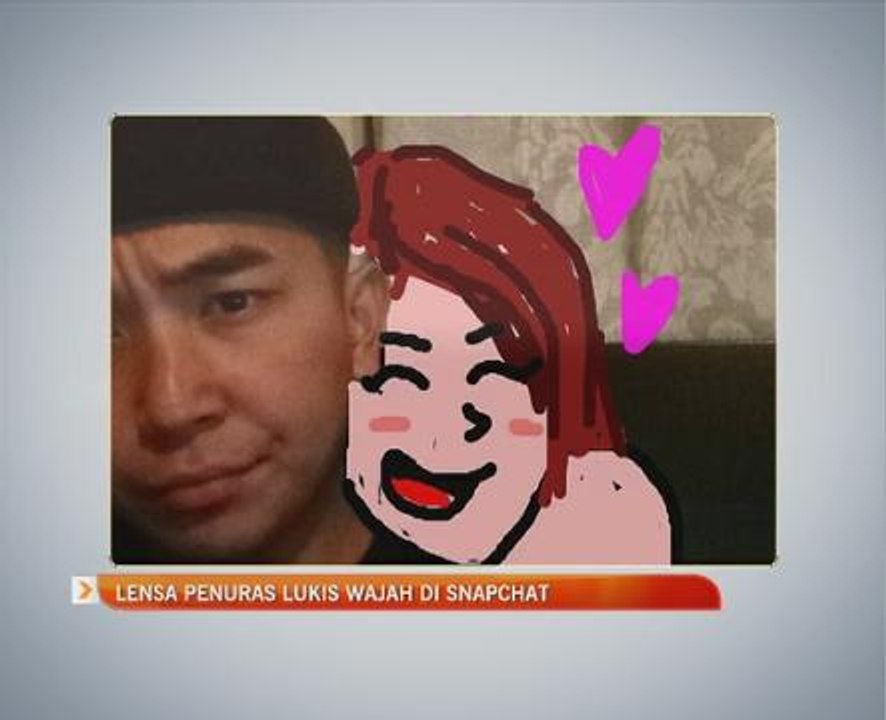 Lensa penuras lukis wajah di Snapchat