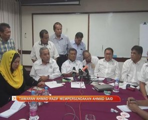 Tawaran Ahmad Razif mempersendakan Ahmad Said