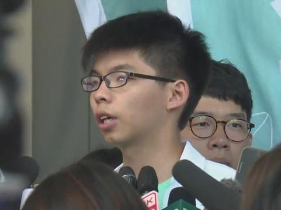 Hong Kong student leader Joshua Wong convicted for democracy protests