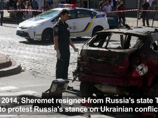 Renowned journalist killed in Kiev car bomb