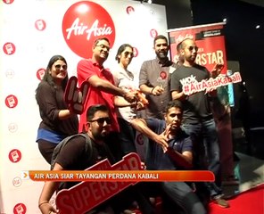 AirAsia siar tayangan perdana Kabali