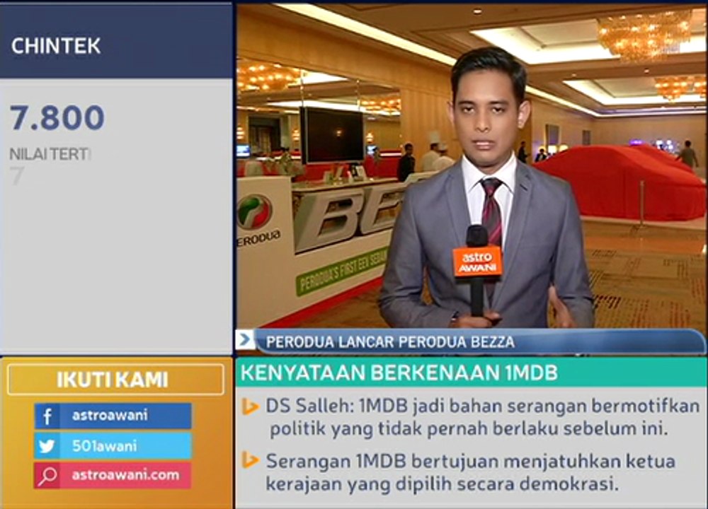 Perodua lancar Perodua Bezza