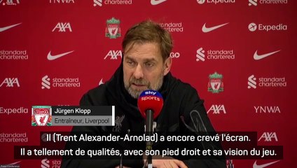 Klopp encense Alexander-Arnold - Foot - ANG - Liverpool
