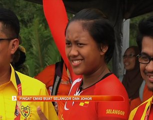 SUKMA 2016: Pingat emas buat Selangor dan Johor