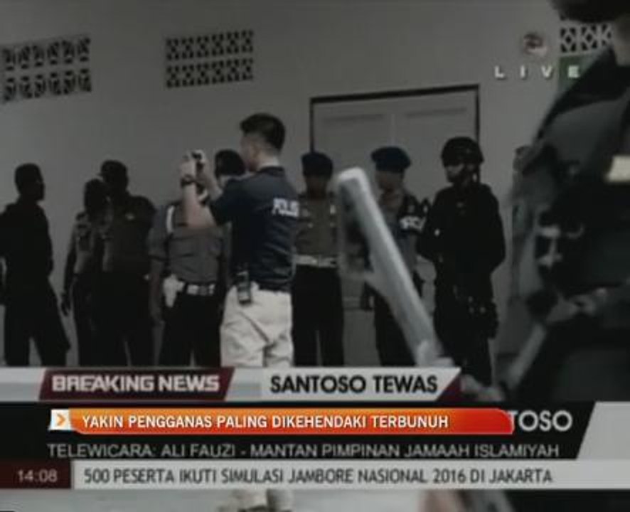 Yakin pengganas paling dikehendaki terbunuh