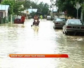 Banjir kilat landa Teluk Bahang