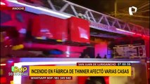 Voraz incendio en SJL: damnificados que pernoctaron en la calle señalan falta de apoyo