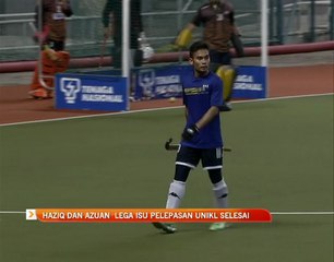 Mohd Haziq dan Meor Azuan lega isu pelepasan UNIKL selesai
