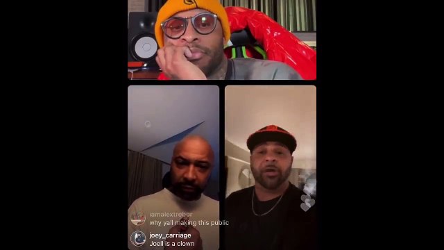 Joe Budden Beefs with Joell Ortiz with Royce Da 5 9 on IG Live HEATED ARGUEMENT! (FULL VIDEO)