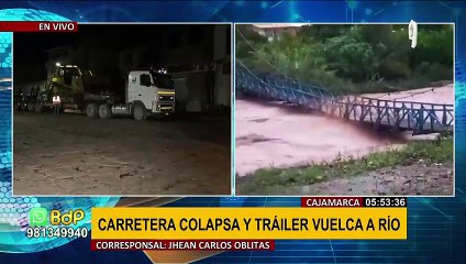 Tải video: Cajamarca: Intensas lluvias provocan huaicos y desbordes