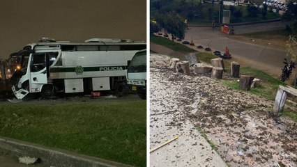 Fuerte explosión se registró cerca a una estación de Policía en Ciudad Bolívar