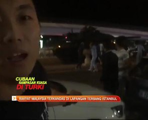 Rakyat Malaysia terkandas di Lapangan Terbang Istanbul
