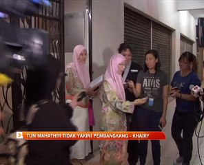 Tun Mahathir tidak yakini pembangkang - Khairy Jamaluddin