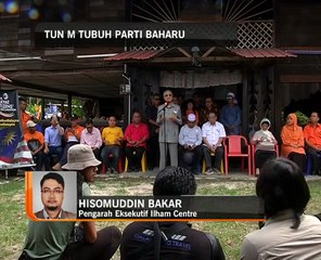 Tun Dr Mahathir tubuh parti baharu