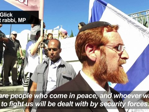 Jews rally near tense holy site in memory of murdered teen