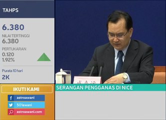 Ekonomi China tumbuh 6.7% suku kedua