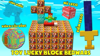 MINI GAME - TOY LUCKY BLOCK BEDWARS -