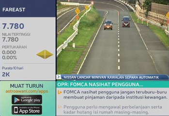 Nissan lancar minivan kawalan separa automatik