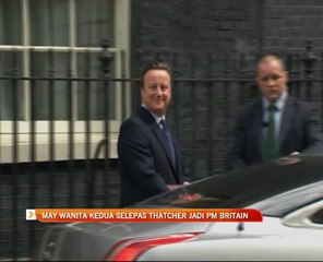 Theresa May wanita kedua selepas Margaret Thatcher jadi PM Britain