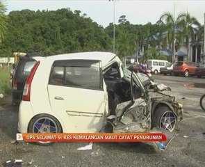 Ops Selamat 9: Kes kemalangan maut catat penurunan