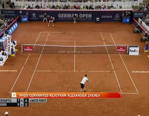 Tenis Terbuka Jerman: Inigo Cervantes kejutkan Alexander Zverev