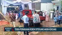 Jabodetabek Dilanda Angin Kencang, Robohkan Tenda Pernikahan dan Vaksinasi Hingga Tumbangkan Gapura!