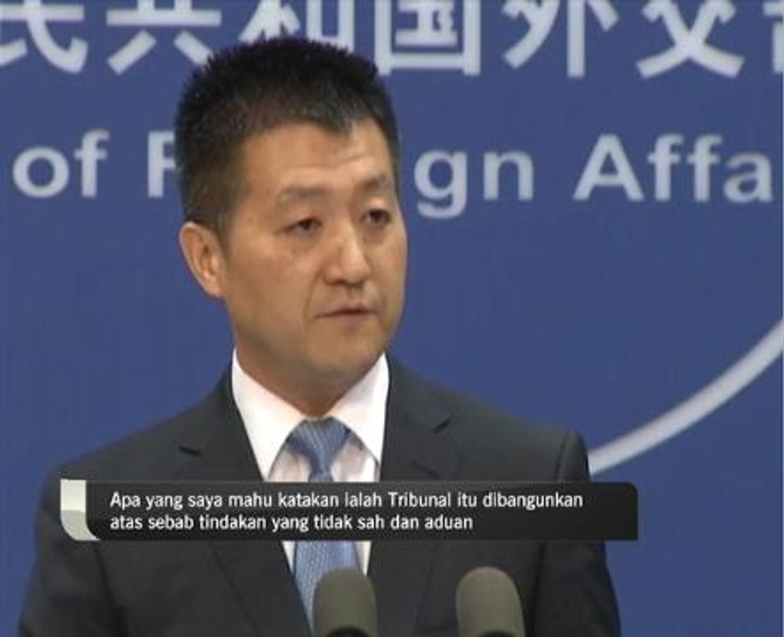 China tolak keputusan mengenai Laut China Selatan