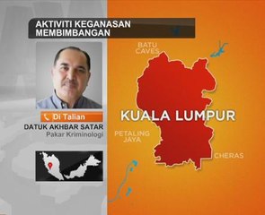 Aktiviti keganasan membimbangkan