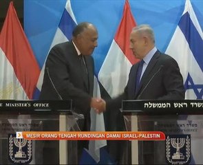 Mesir orang tengah rundingan damai Israel-Palestin