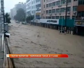 Taufan Nepartak: Kerosakan teruk di Fujian