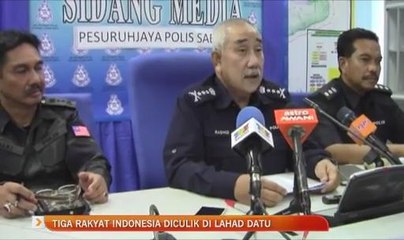 Tiga rakyat Indonesia diculik di Lahad Datu
