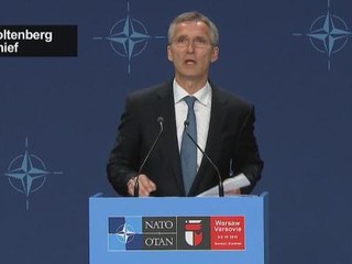 NATO leaders approve rotating battalions in eastern Europe