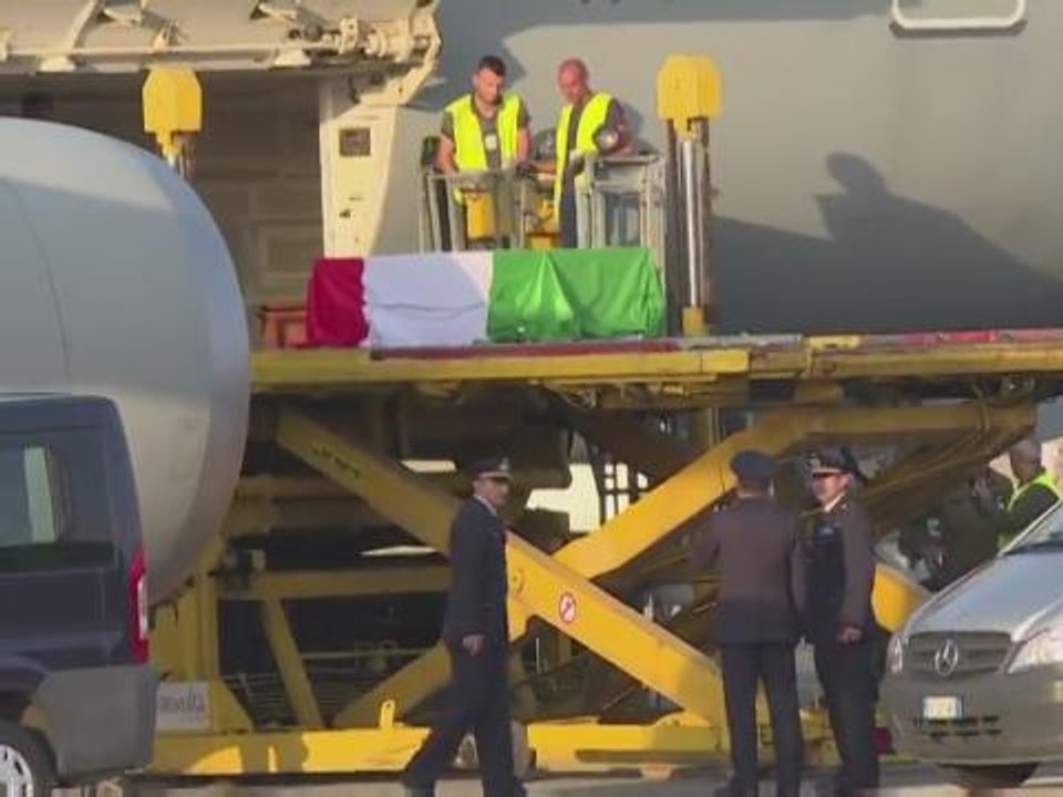 Bodies of murdered hostages returned to Italy after Dhaka attack