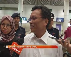 Jangan hina saya - Shafie Apdal
