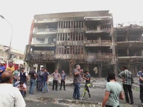 Suicide car bomb kills scores in Baghdad