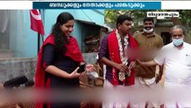 മേയർ ആര്യയും എംഎൽഎ സച്ചിനും; വിവാഹനിശ്ചയം രാവിലെ എകെജി സെന്ററിൽ