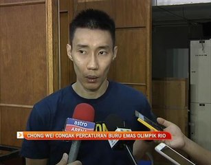 Chong Wei congak percaturan buru emas Olimpik Rio