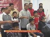 Khidmat percuma gunting rambut sempena Aidilfitri