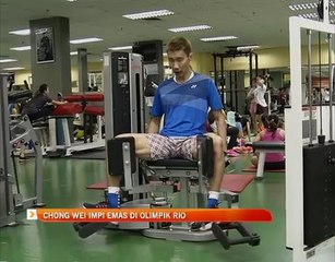 Chong Wei impi emas di Olimpik Rio